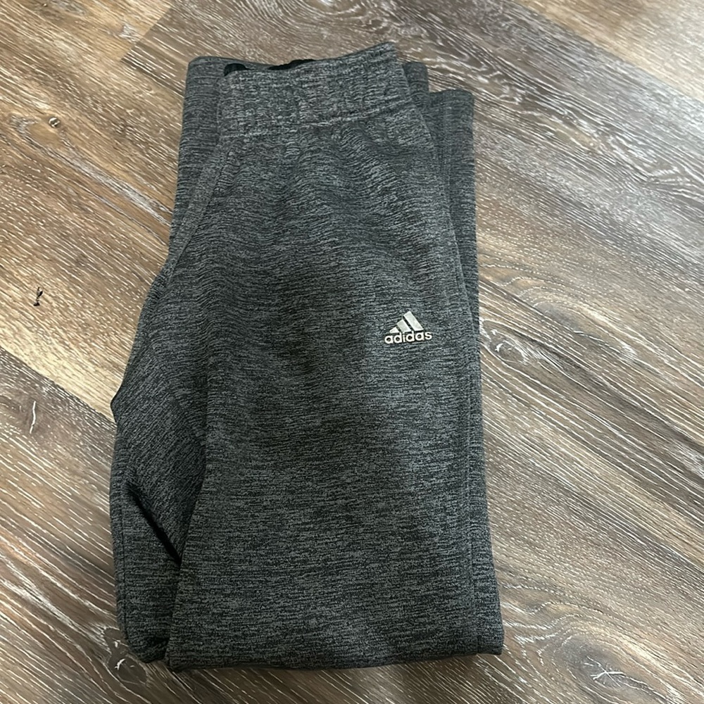Adidas dark gray sweatpants